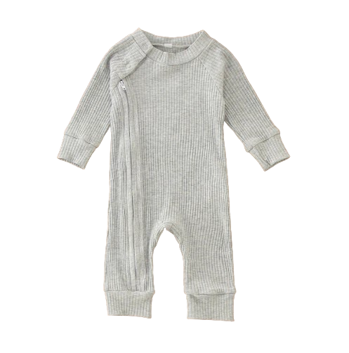 Newborn Baby Zipper Jumpsuit